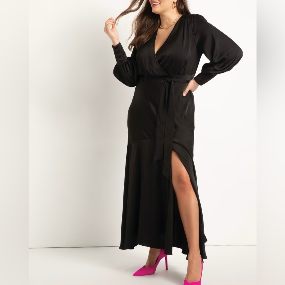Satin Maxi Dress
